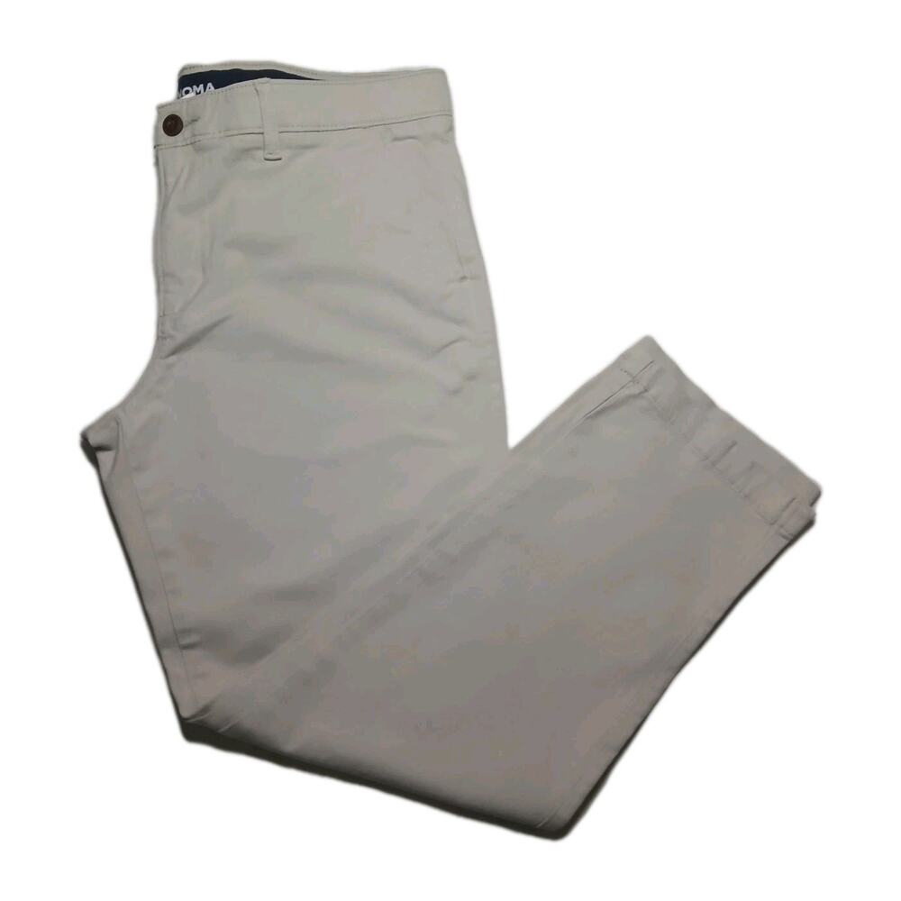Sonoma Chino Men 36X30 Beige Khaki Straight Leg Everyday Workwear Casual Pants